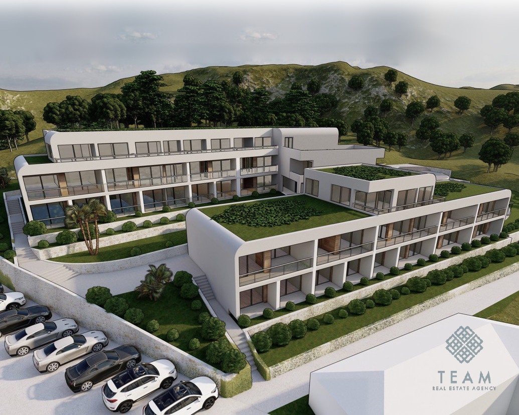Тиват, Боничи, однокомнатная квартира 47 м²
